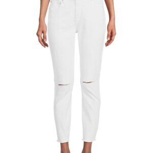 Cavalli Class White Knee Cutout Jeans - Size 27 - NWT! 💎